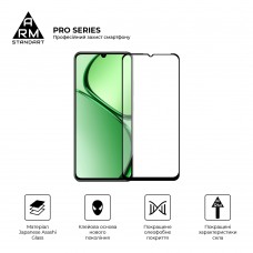 Защитное стекло ArmorStandart Pro для Realme C63 4G Black (ARM78445)