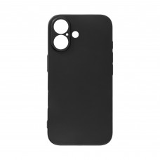 Чехол накладка TPU Armorstandart Matte Slim Fit для Apple iPhone 16 Camera cover Black (ARM78493)