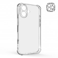 Чехол накладка ArmorStandart TPU Air Force для Apple iPhone 16 Camera cover Clear (ARM78500)