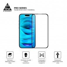 Защитное стекло ArmorStandart Pro для Apple iPhone 16 Plus (ARM78509)