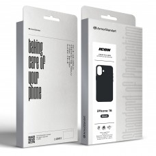 Чехол накладка ArmorStandart TPU ICON2 для Apple iPhone 16 Black (ARM78615)