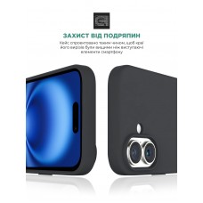 Чехол накладка ArmorStandart TPU ICON2 MagSafe для Apple iPhone 16 Plus Black (ARM78667)