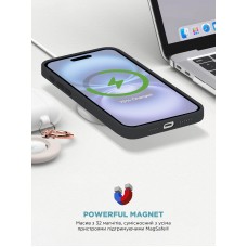 Чехол накладка ArmorStandart TPU ICON2 MagSafe для Apple iPhone 16 Plus Black (ARM78667)