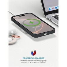 Чехол накладка ArmorStandart TPU ICON2 MagSafe для Apple iPhone 16 Pro Black (ARM78675)