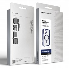 Чехол накладка ArmorStandart TPU Unit MagSafe для Apple iPhone 16 Dark Blue (ARM78704)