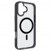 Чехол накладка ArmorStandart TPU Unit MagSafe для Apple iPhone 16 Plus Black (ARM78707)