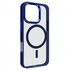 Чехол накладка ArmorStandart TPU Unit MagSafe для Apple iPhone 16 Pro Dark Blue (ARM78711)