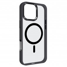 Чехол накладка ArmorStandart TPU Unit MagSafe для Apple iPhone 16 Pro Max Black (ARM78713)
