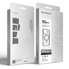 Чехол накладка TPU ArmorStandart Unit MagSafe для Apple iPhone 16 Pro Max Titanium Grey (ARM78714)