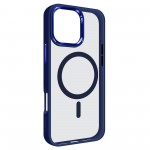 Чехол накладка ArmorStandart TPU Unit MagSafe для Apple iPhone 16 Pro Max Dark Blue (ARM78715)