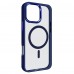 Чехол накладка ArmorStandart TPU Unit MagSafe для Apple iPhone 16 Pro Max Dark Blue (ARM78715)