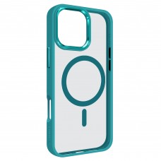 Чехол накладка ArmorStandart TPU Unit MagSafe для Apple iPhone 16 Pro Max Lake Green (ARM78717)