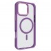 Чехол накладка ArmorStandart TPU Unit MagSafe для Apple iPhone 16 Pro Max Violet (ARM78719)