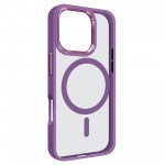 Чехол накладка ArmorStandart TPU Unit MagSafe для Apple iPhone 16 Pro Violet (ARM78723)