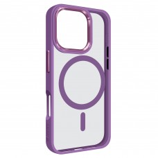 Чехол накладка ArmorStandart TPU Unit MagSafe для Apple iPhone 16 Pro Violet (ARM78723)