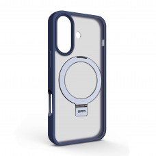 Чехол накладка ArmorStandart PC Unit Stand для Apple iPhone 16 Dark Blue (ARM78727)