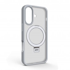 Чехол накладка ArmorStandart PC Unit Stand для Apple iPhone 16 Grey (ARM78728)