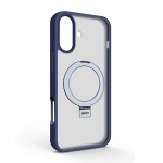 Чехол накладка ArmorStandart PC Unit Stand для Apple iPhone 16 Plus Dark Blue (ARM78730)