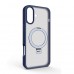 Чехол накладка ArmorStandart PC Unit Stand для Apple iPhone 16 Plus Dark Blue (ARM78730)