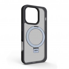 Чехол накладка ArmorStandart PC Unit Stand для Apple iPhone 16 Pro Black (ARM78733)