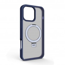 Чехол накладка ArmorStandart PC Unit Stand для Apple iPhone 16 Pro Max Dark Blue (ARM78737)