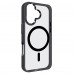 Чехол накладка ArmorStandart TPU Unit MagSafe для Apple iPhone 16 Black (ARM78776)