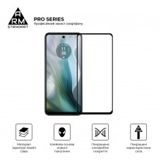 Защитное стекло ArmorStandart Pro для Motorola E14 Black (ARM78827)