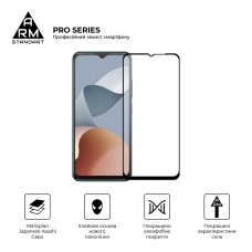 Защитное стекло ArmorStandart Pro для ZTE Blade A34 Black (ARM78902)