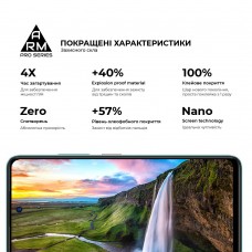 Защитное стекло ArmorStandart Pro для ZTE Blade A75 4G Black (ARM78905)