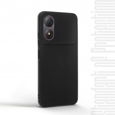 Чехол накладка TPU Armorstandart Matte Slim Fit для ZTE Blade A34 Black (ARM78938)