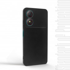 Чехол накладка TPU Armorstandart Matte Slim Fit для ZTE Blade A34 Camera cover Black (ARM78939)