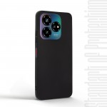 Чехол накладка TPU Armorstandart Matte Slim Fit для ZTE Nubia V60 Design Black (ARM78946)