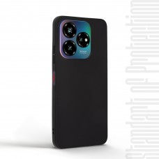 Чехол накладка TPU Armorstandart Matte Slim Fit для ZTE Nubia V60 Design Black (ARM78946)