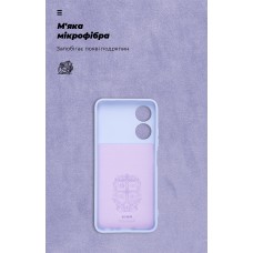 Чехол накладка ArmorStandart TPU ICON для ZTE Blade A34 Camera cover Lavender (ARM78959)