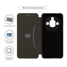 Чехол книжка ArmorStandart PU G-Case для ZTE Nubia Focus Pro 5G Black (ARM79005)
