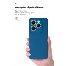 Чехол накладка ArmorStandart TPU ICON для Infinix Hot 40 Camera cover Dark Blue (ARM79056)