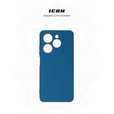 Чехол накладка ArmorStandart TPU ICON для Infinix Hot 40i Camera Cover Dark Blue (ARM79058)