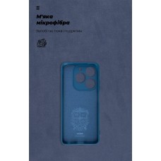 Чехол накладка ArmorStandart TPU ICON для Infinix Smart 8 Camera cover Dark Blue (ARM79060)