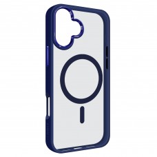 Чехол накладка ArmorStandart TPU Unit MagSafe для Apple iPhone 16 Plus Dark Blue (ARM79290)