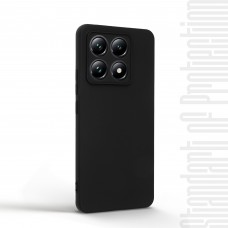 Чехол накладка TPU Armorstandart Matte Slim Fit для Xiaomi 14T Camera cover Black (ARM79368)