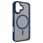 Чехол накладка Armorstandart TPU Uniq MagSafe для Apple iPhone 16 Dark Blue (ARM79497) Чехол накладка Armorstandart TPU Uniq MagSafe для Apple iPhone 16 Dark Blue (ARM79497)