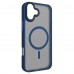 Чехол накладка Armorstandart TPU Uniq MagSafe для Apple iPhone 16 Plus Dark Blue (ARM79502)
