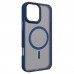 Чехол накладка Armorstandart TPU Uniq MagSafe для Apple iPhone 16 Pro Max Dark Blue (ARM79512)