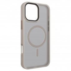 Чехол накладка TPU ArmorStandart Uniq MagSafe для Apple iPhone 16 Pro Max Titanium Gold (ARM79513)