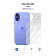 Гидрогелевая пленка на заднюю панель ArmorStandart для Apple iPhone 16 Carbone Transparent (ARM79603)