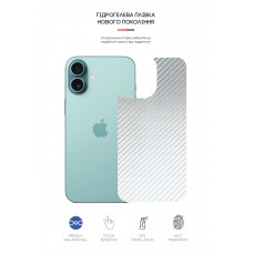 Гидрогелевая пленка на заднюю панель ArmorStandart для Apple iPhone 16 Plus Carbone Silver (ARM79606)