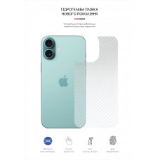 Гидрогелевая пленка на заднюю панель ArmorStandart для Apple iPhone 16 Plus Carbone Transparent (ARM79607)