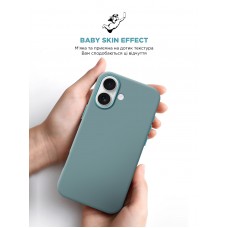 Чехол накладка ArmorStandart TPU ICON2 для Apple iPhone 16 Blue Fog (ARM79629)