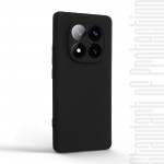 Чехол накладка TPU Armorstandart Matte Slim Fit для Xiaomi Redmi Note 14 Pro 4G / Note 14 Pro 5G Camera cover Black (ARM79729)