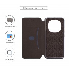 Чехол книжка ArmorStandart PU G-Case для Xiaomi Redmi Note 14 Pro 5G / Poco X7 Green (ARM79789)